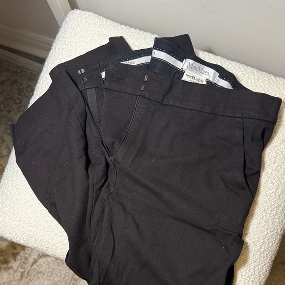 MaxMara Classic Black Pants - Picture 1 of 4